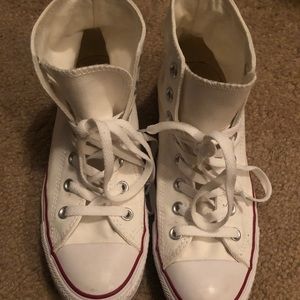 White high top converse!